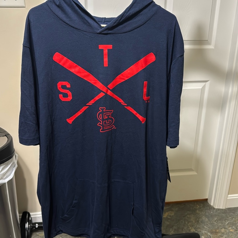 St. Louis Cardinals XXL Fanatics T shirt hoody